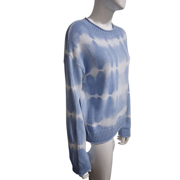 Elizabeth and‎ James Grungecore Women's Size Small Tie Dye Knit Ribbed Sweater - Picture 4 of 9